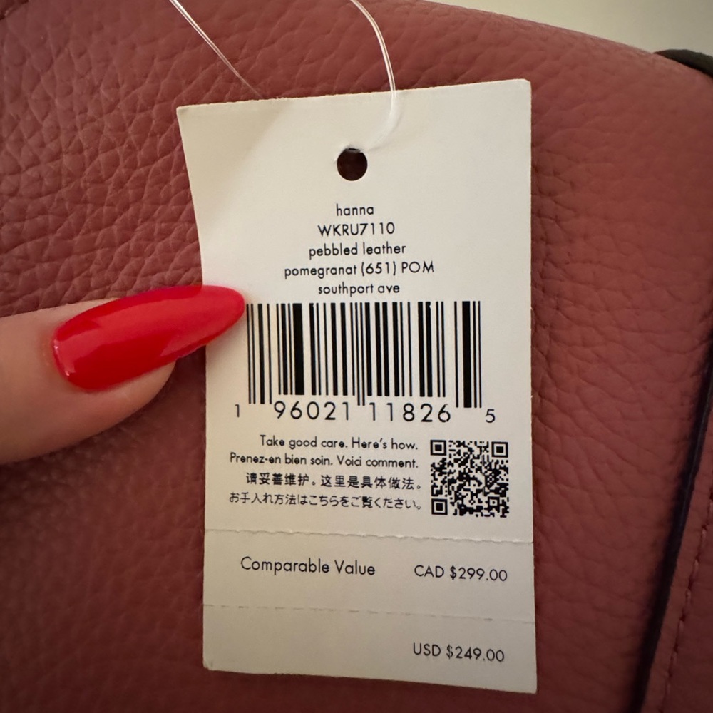 NWT Pink Kate Spade Crossbody Bag - Picture 8 of 12